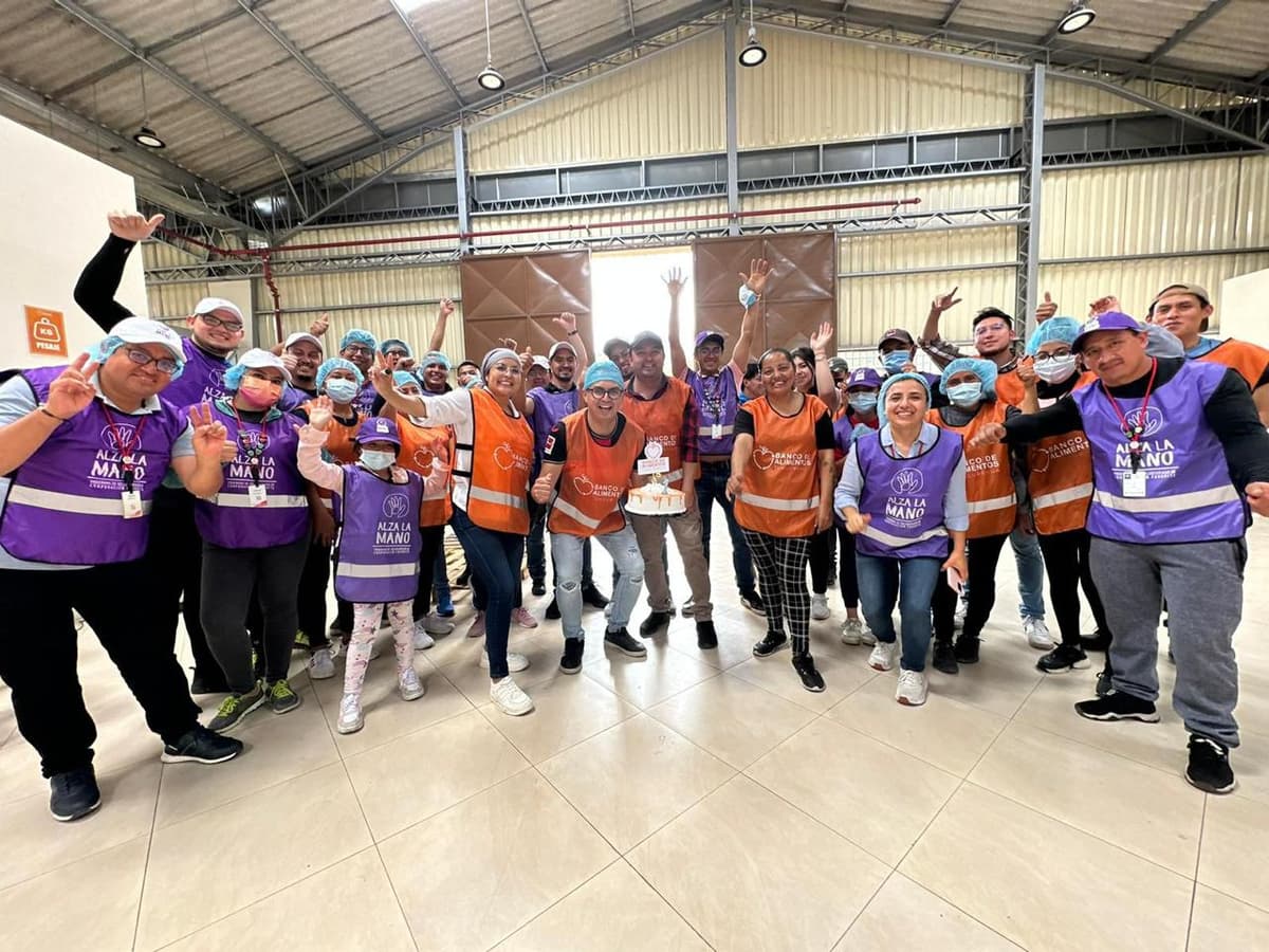 Equipo Banco de Alimentos Tungurahua