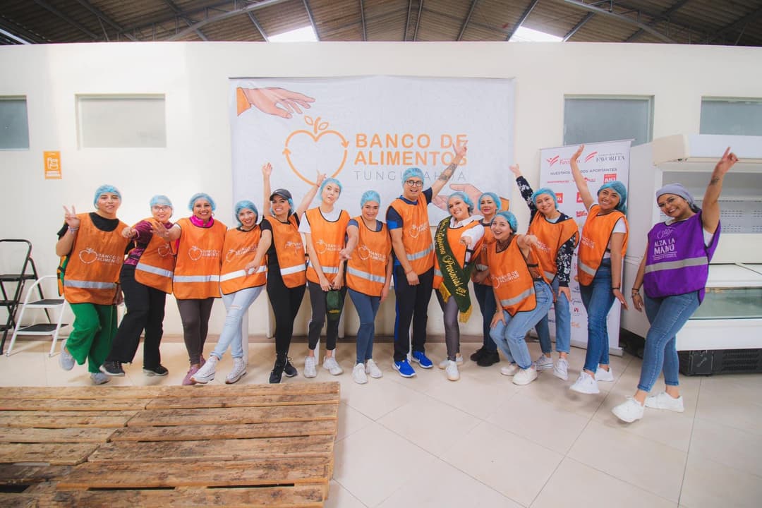 Voluntarios del Banco de Alimentos